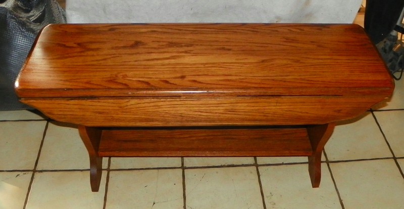 Solid Oak Drop Leaf Coffee Table (CT149)