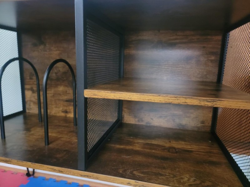 Record Player Stand Vinyl Storage (230 Album Storage) 13.9"D x 31.5"W x 26.7"H gallery