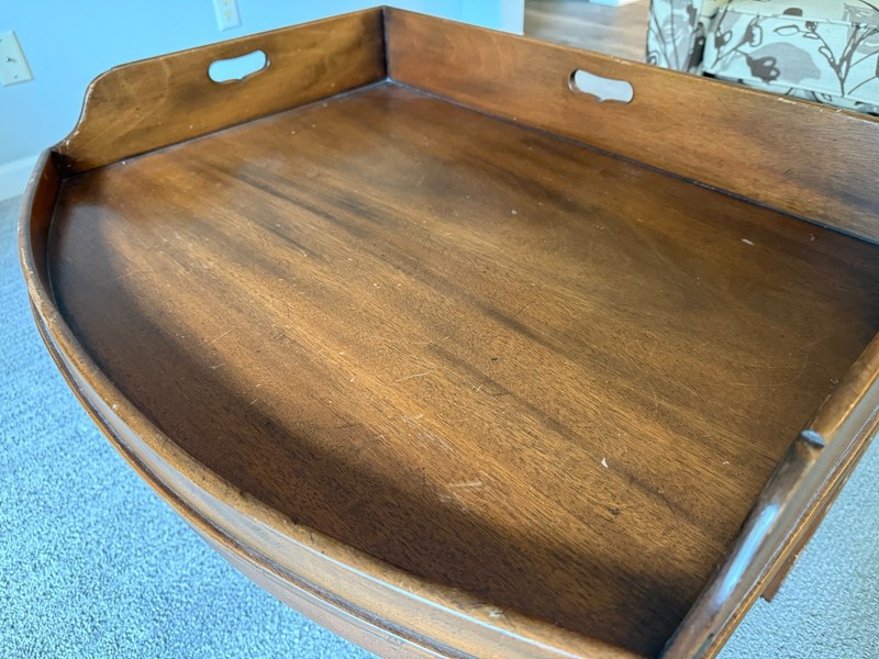 Kittinger Colonial Williamsburg adaptation WA-1042 mahogany butler’s coffee tabl gallery
