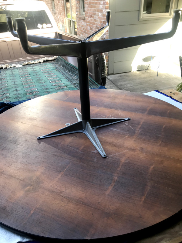 c. 1970’s Eames Herman Miller 60" Rosewood Dining Table Vintage MCM gallery