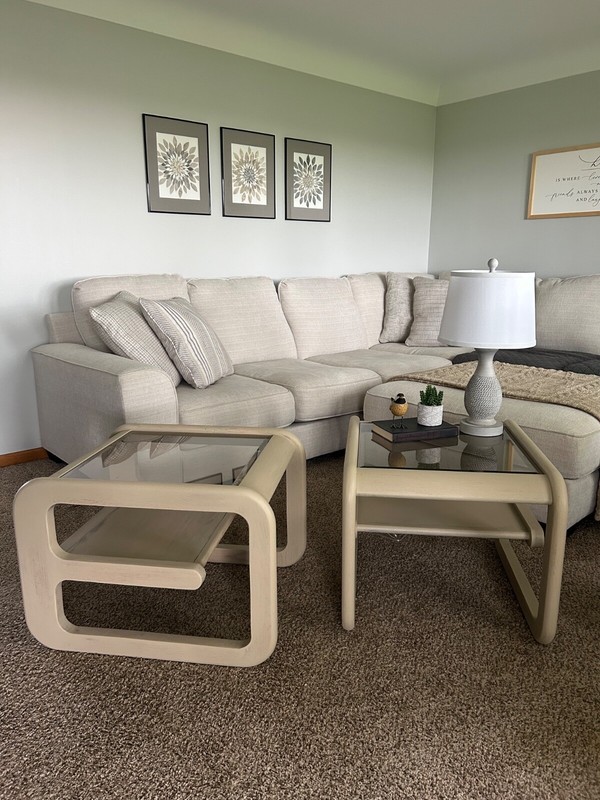 Lou Hodges designed end tables