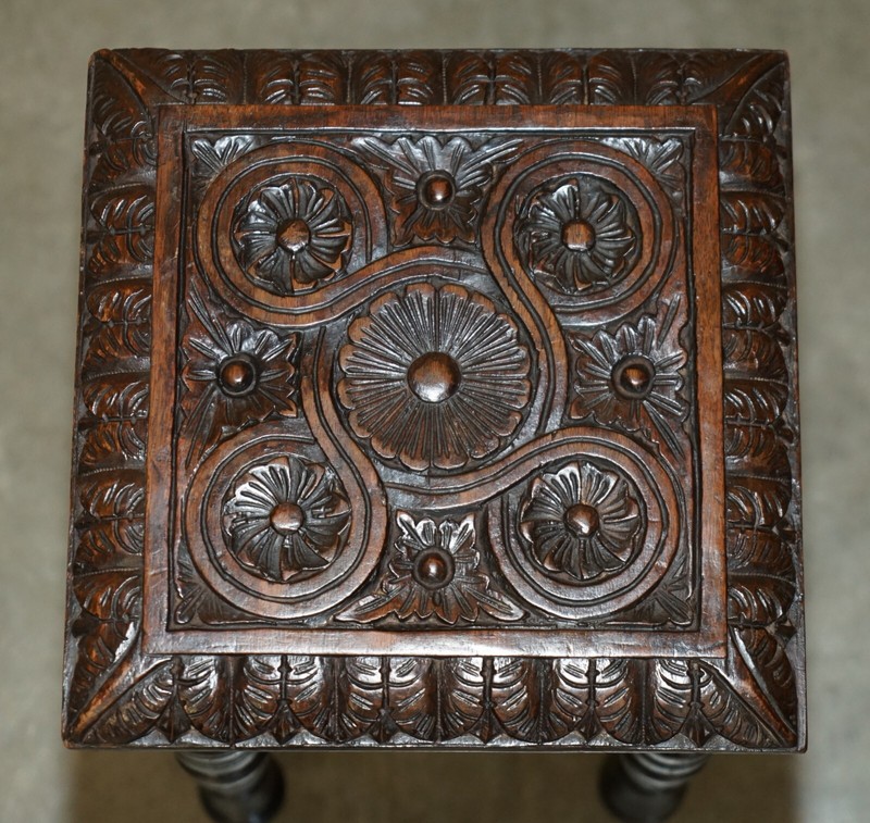 EXQUISITE SIDE TABLE MADE FROM THE TIMBER OF HMS FOUDROYANT NELSONS FLAGSHIP gallery