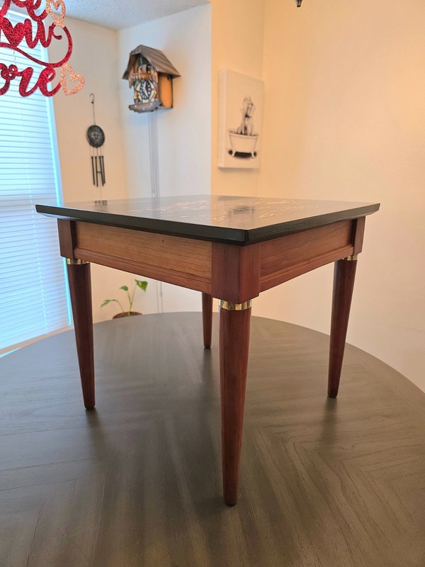 Mid-20th Century Refurbished Campaign-Style Table gallery