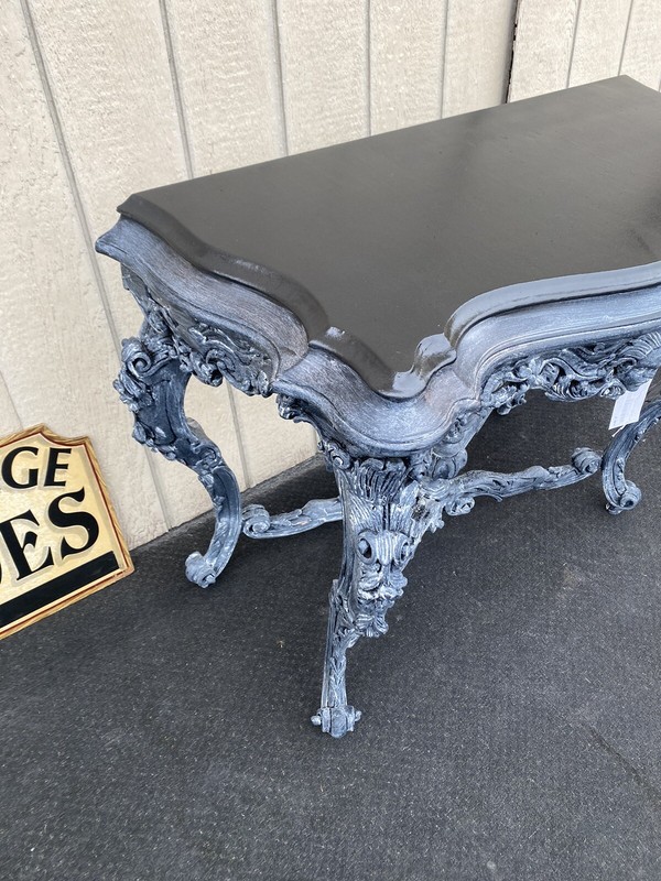 65115 Decorator Hand Carved Console Table Stand gallery