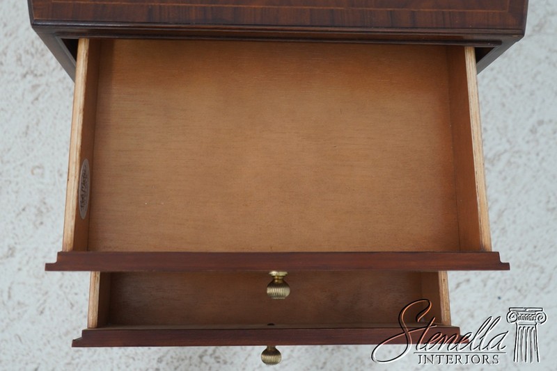 67050: Pair BOB MACKIE Modern Deco Style 2 Drawer Lamp Tables gallery