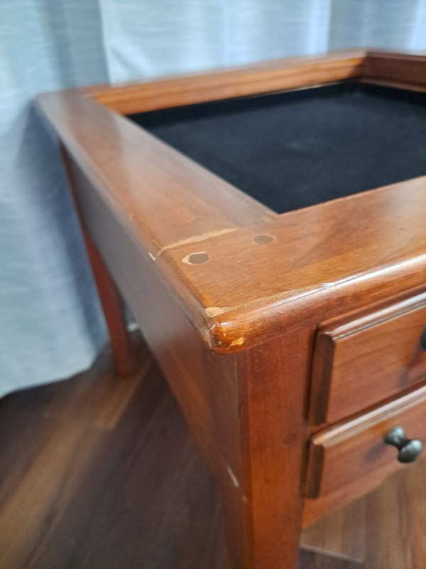 Lexington Bob Timberlake Wooden Display End Table -No Glass- AS IS gallery