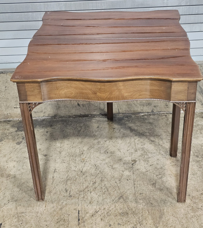 Kittinger Williamsburg Chippendale Style Mahogany Hall Table Game Table CW 3 gallery