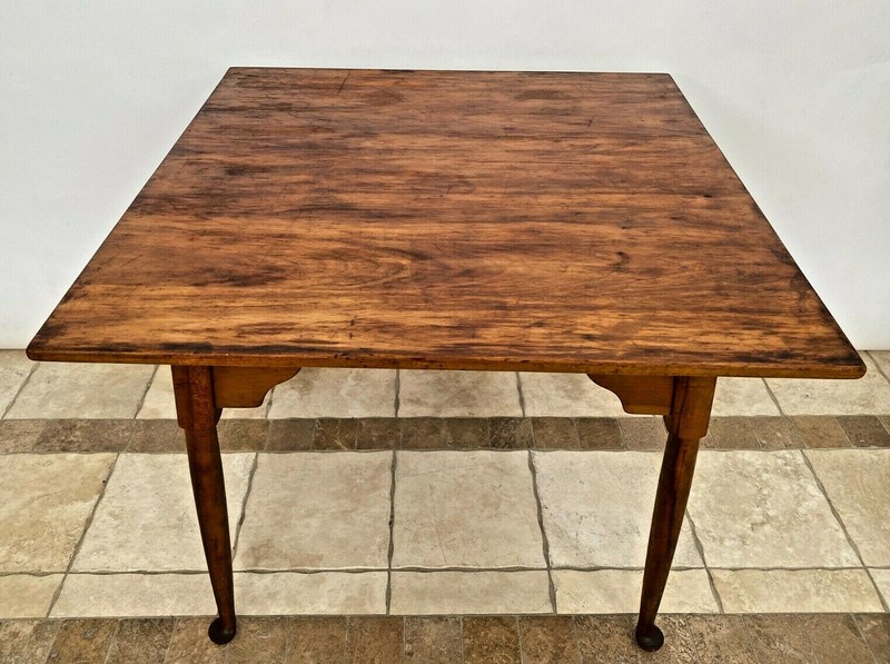 Vintage Leopold Stickley Original Cherry Valley Square Table Colonial Style gallery