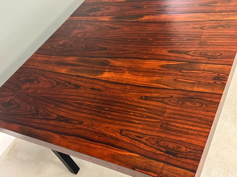 Refinished 104” Rosewood Dining Table by Milo Baughman for Directional gallery