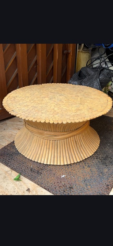 Classic Mid-Century Modernist, Regency Coffee / Cocktail Table by McGuire gallery