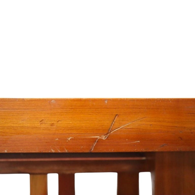 Italian Atelier Int'l Frank Lloyd Wright “Allen” Cherry Conference Table Reprod. gallery