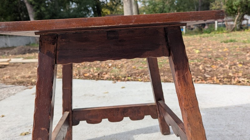 EARLY CALIFORNIA TILE TABLE TAYLOR? ERA RUSTIC SPANISH REVIVAL MISSION 20’s gallery