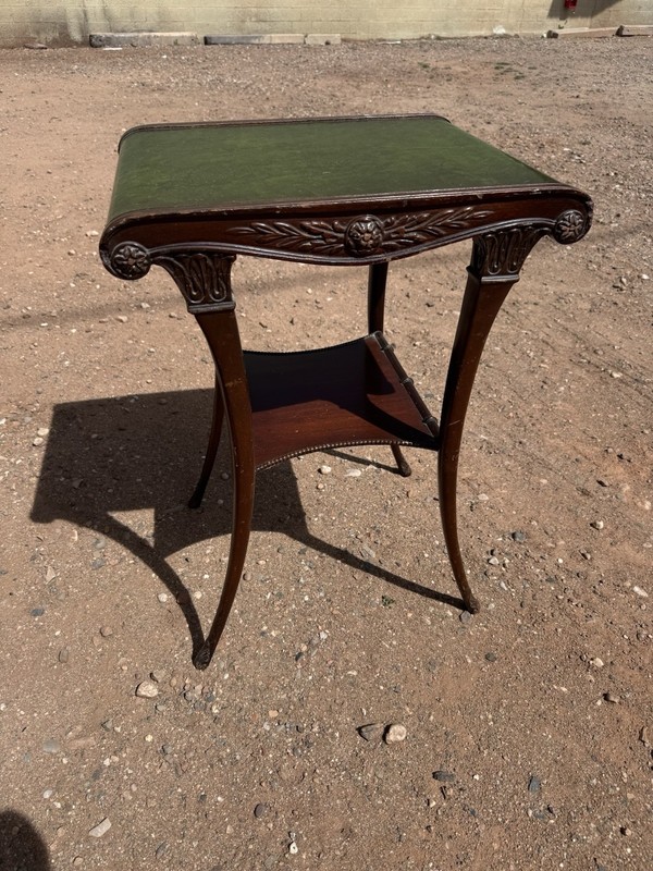 John M. Symth RARE ANTIQUE end or side TABLE or ..So Stylish - Wood - NO RESERVE gallery