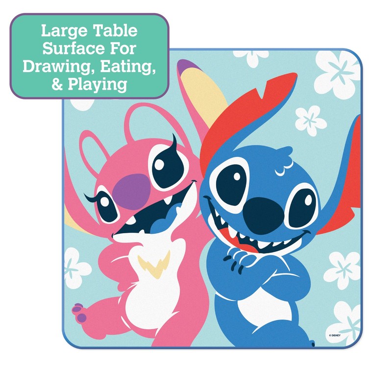 Lilo & Stitch Kids Table And Chairs Set For 2 3 4 Year Old Girls Toddler Folding gallery