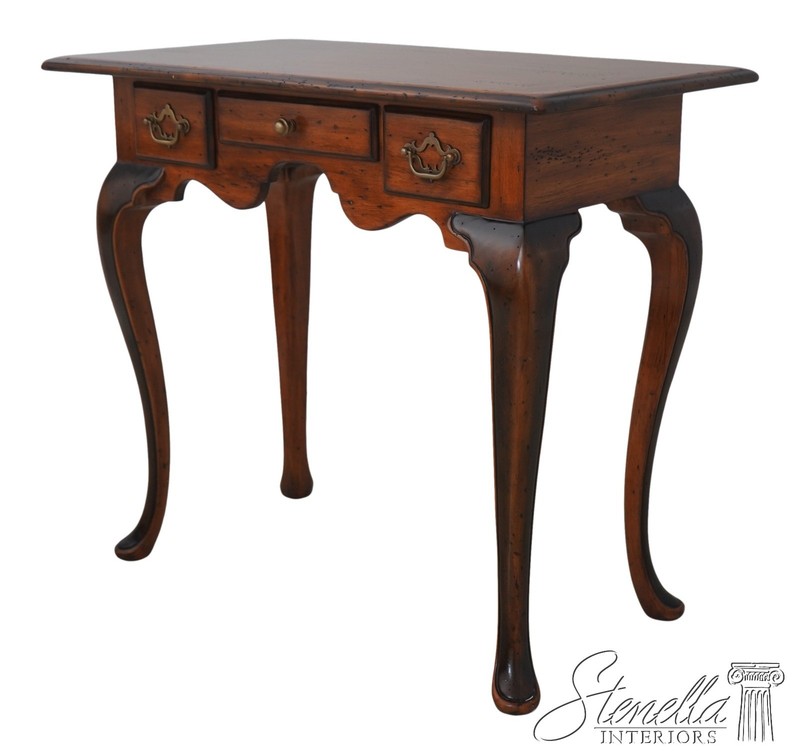 L70905: THEODORE ALEXANDER Country French 1 Drawer Dressing Hall Table