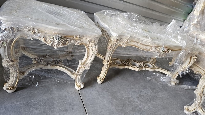 Silik Italian Hand Crafted Designer 3 Table Set! Can Deliver Within 500 Miles!!! gallery