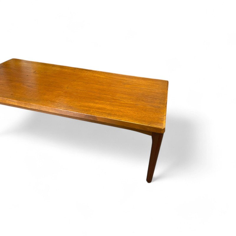 Circa 1960s Henning Kjaernulf for Vejle Stole & Møbelfabrik, Teak Coffee Table gallery