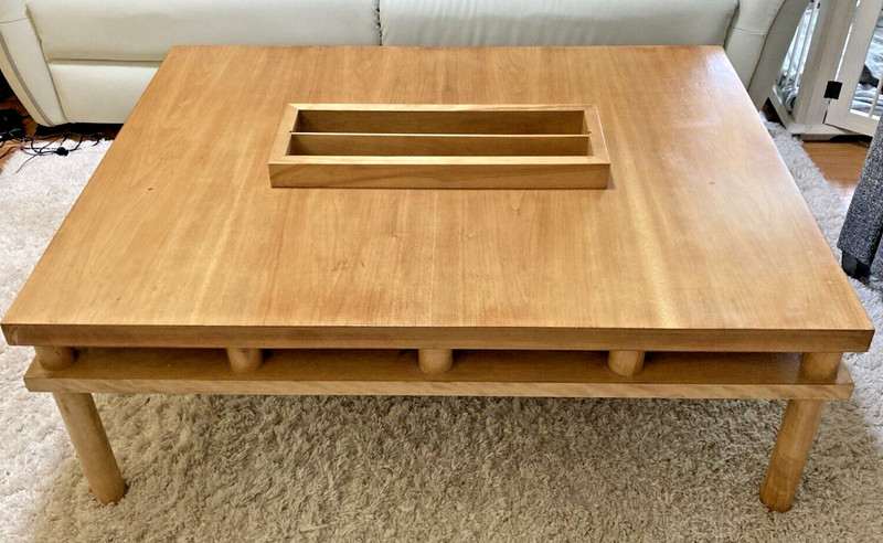 SIGNED T.H Robsjohn-Gibbings for Widdicomb U.S.A. 1950s Classic MCM Coffee Table gallery