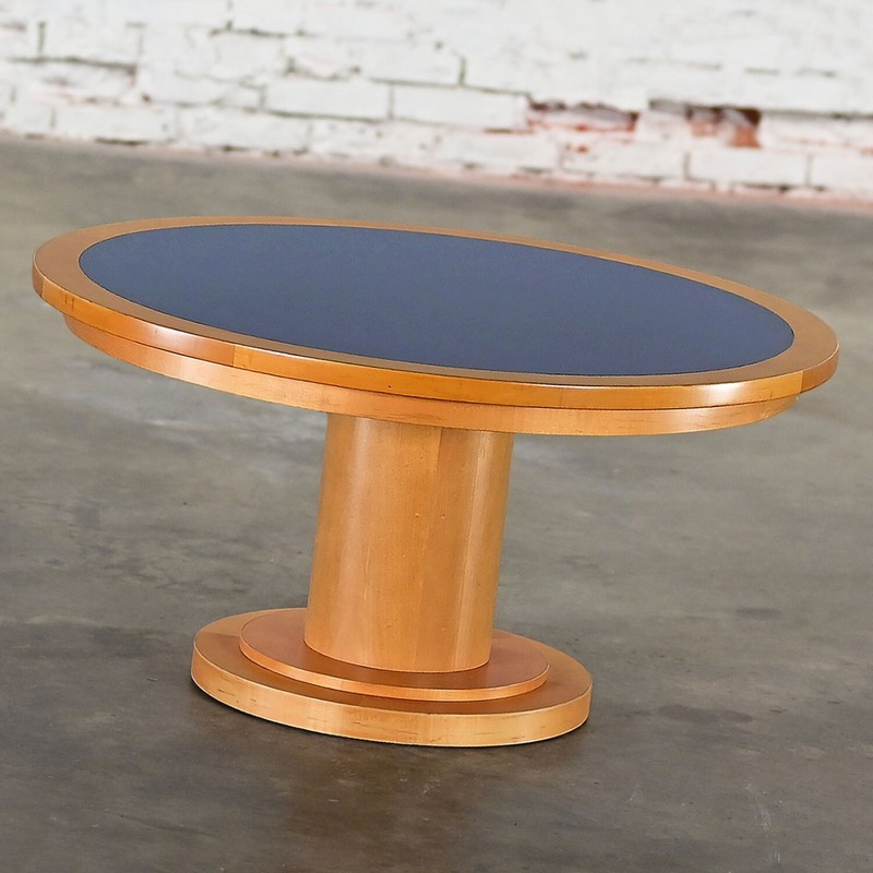 Pedestal Coffee Table by Michael Graves for Craftwood a Div. of Sonnenberg Ind gallery