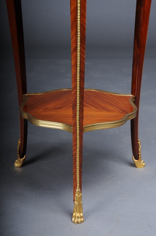French Salon Side Table From The 20th Century Louis XV After F. Linke gallery