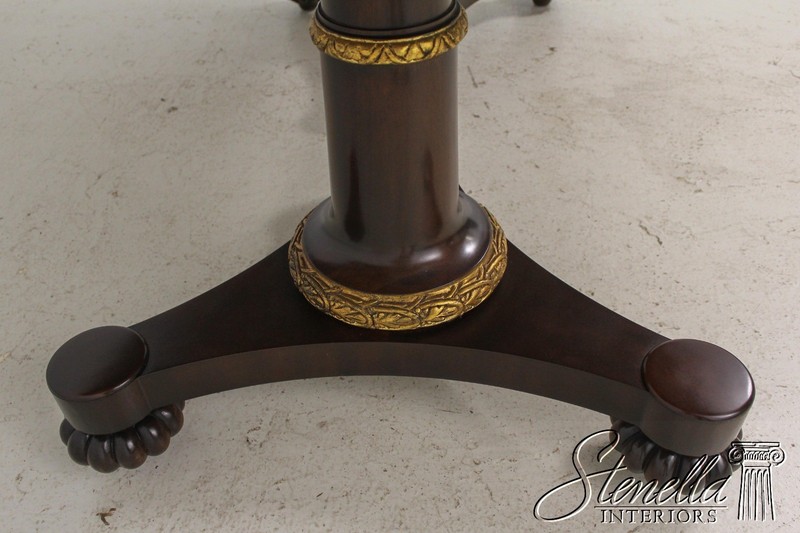 L58218EC: JOHN WIDDICOMB Neoclassical Mahogany Dining Room Table gallery