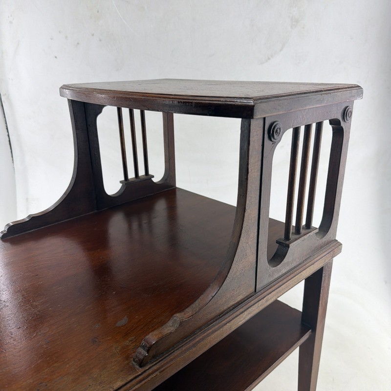 MCM #7437 Single Mersman End Table Genuine Mid Century Modern Tiered Step 2 Tier gallery