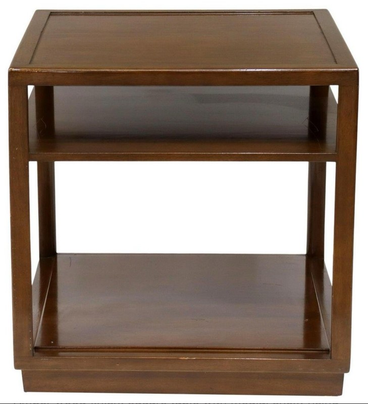 Dunbar Edward Wormley Mahogany End Table ~ Midcentury