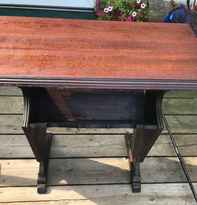 Mahogany Magazine Rack End Table / Side Table (BST-23) gallery