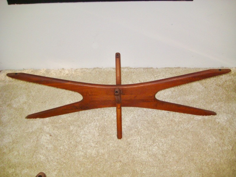 ADRIAN PEARSALL MIDCENTURY COFFEE TABLE 893-TGO gallery