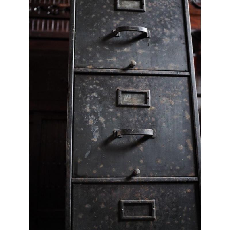 Vintage Japanese Iron Drawer 1963 Showa 38 63cm (24.8in) Used gallery