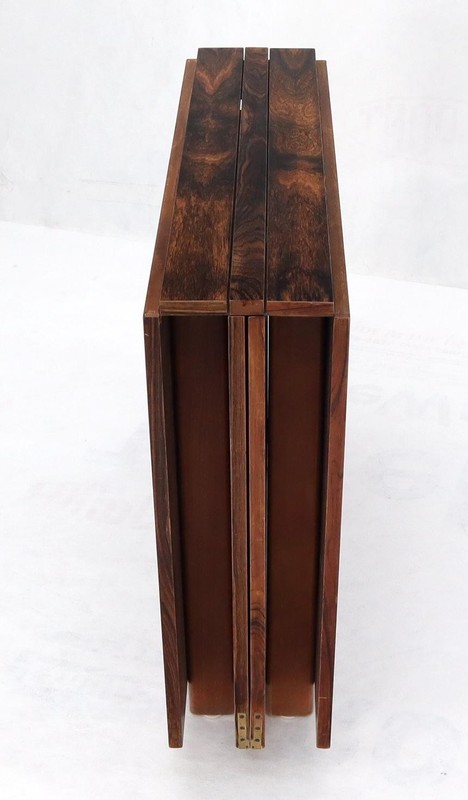 Danish Mid-Century Modern Rosewood Gate Leg Maria Dining Table Bruno Mathsson gallery