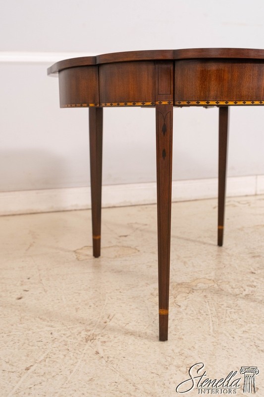 LF70998: HENKEL HARRIS Cherry Gate Leg Federal Style Flip Top Games Table gallery