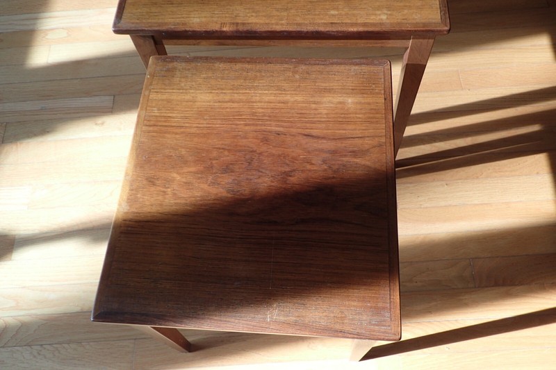 Mid- Century Modern Nesting Tables kvalite funktion Denmark George Tanier gallery