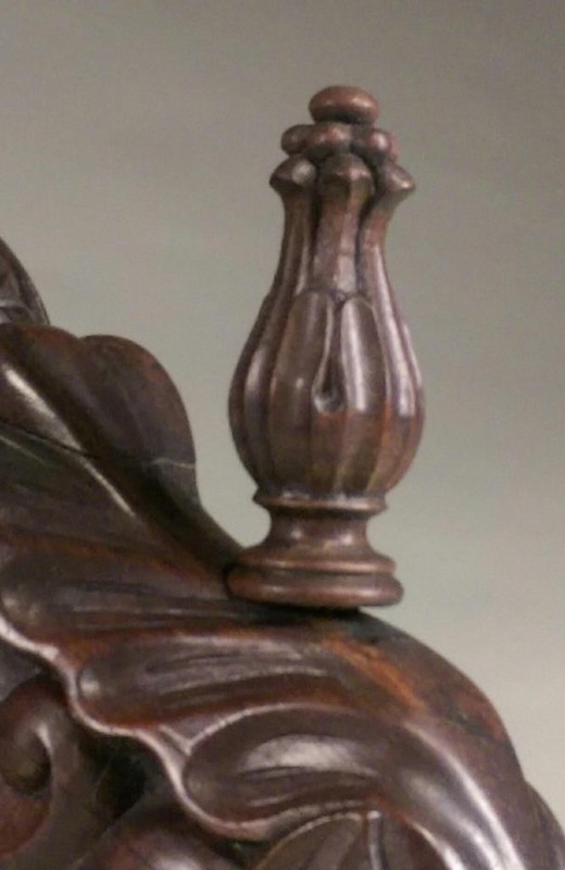 Antique Rosewood Marble Top Center Table – Belter Quality Victorian #22466 gallery
