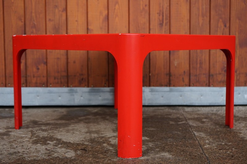 Vintage Side Table Peter Ghyczy Coffee Table Space Age 70s Retro Horn gallery