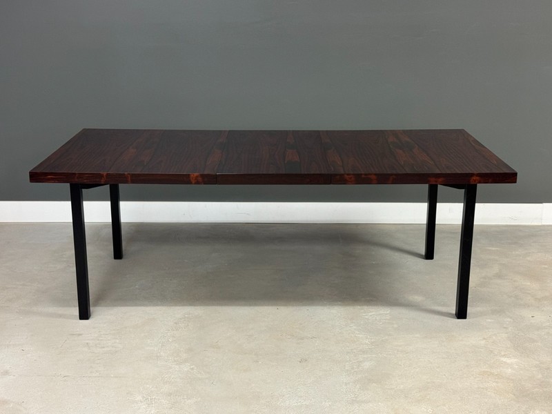 Refinished 104” Rosewood Dining Table by Milo Baughman for Directional gallery