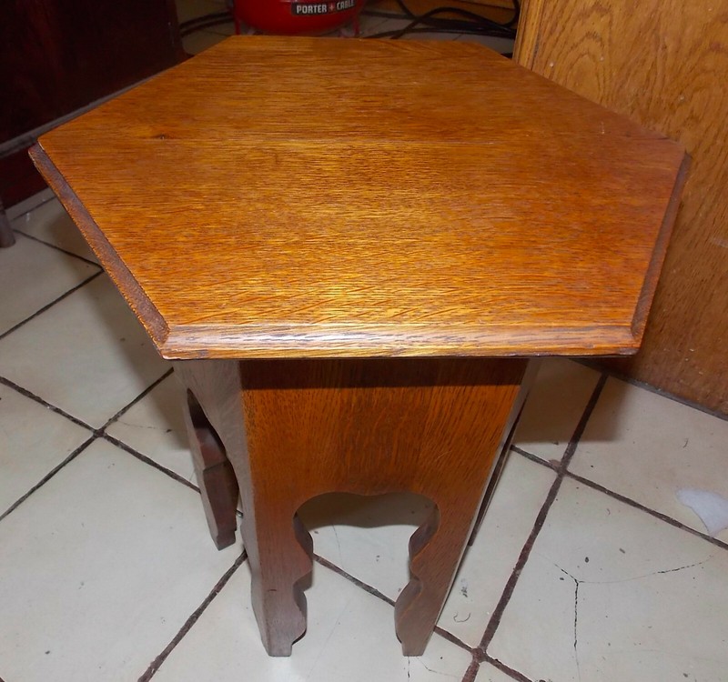 Solid Quarter Sawn Oak Mission / Arts and Craft Plant Stand (PS-74) gallery