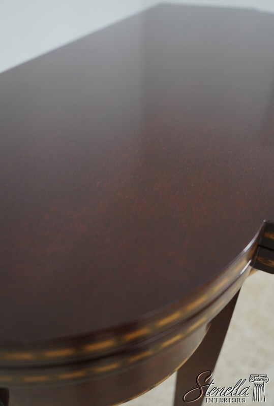 L67301: Stunning Inlaid High Quality Mahogany Games Table gallery