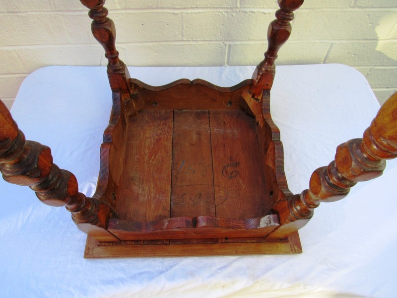 VINTAGE 1920'S ERA CALIFORNIA TILE TOP TABLE MADE BY D&M SPANISH REVIVAL gallery