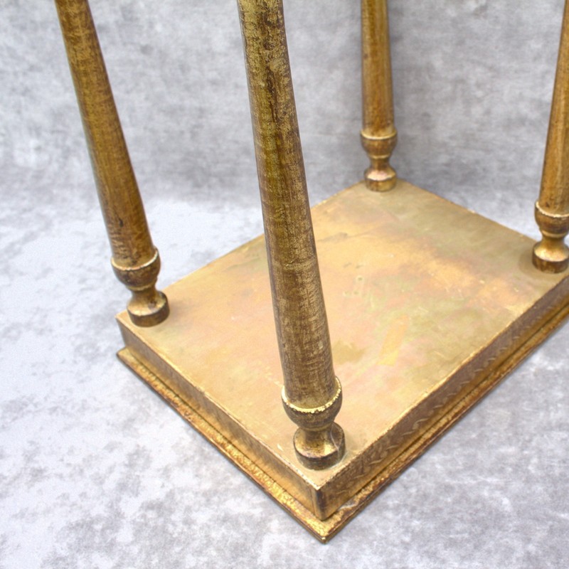 Vintage italian florentine table in gold colour, Venetian furnitur home decor gallery