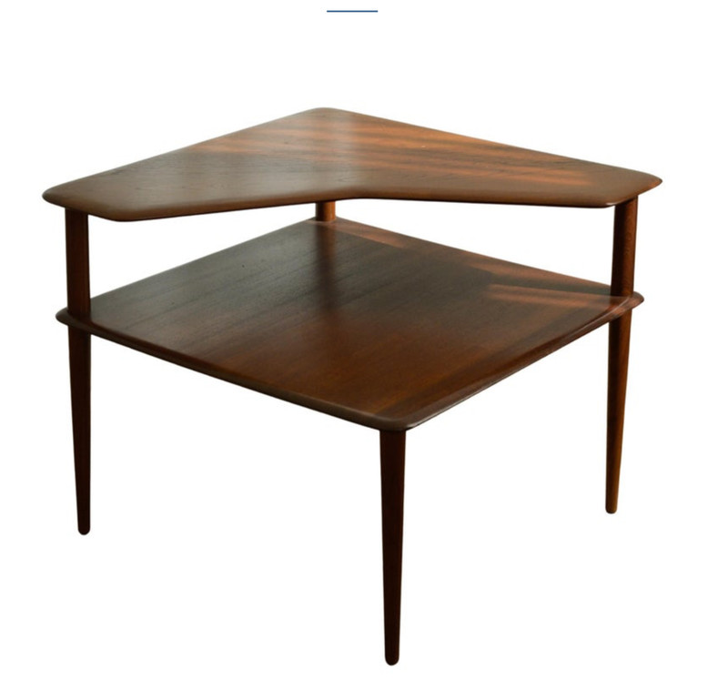 Minerva Side Table by Peter Hvidt & Orla Mølgaard-Nielsen, 1950s