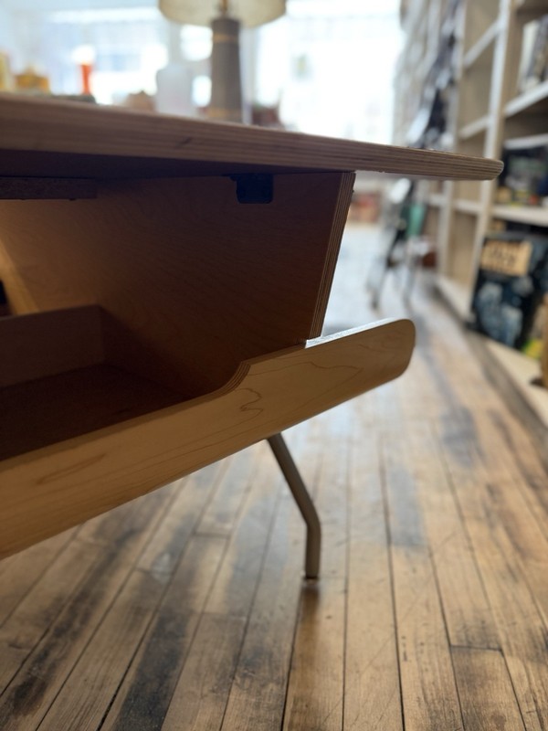 Herman Miller Komatsu Molded Plywood Low Coffee Table – Mid Century Modern gallery