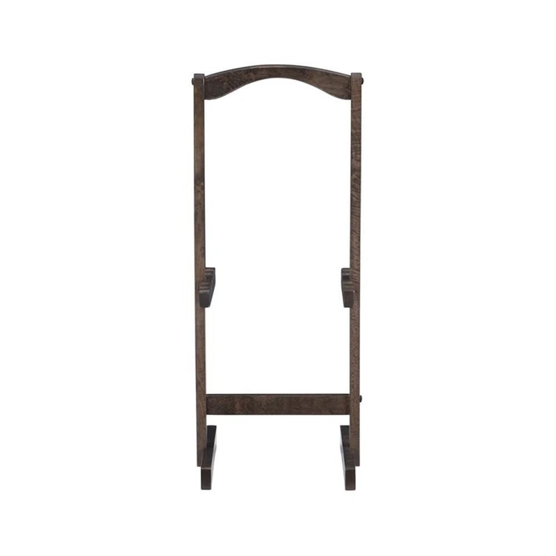 Pemberly Row Transitional Five Piece Wood Tray Table Set in Gray gallery