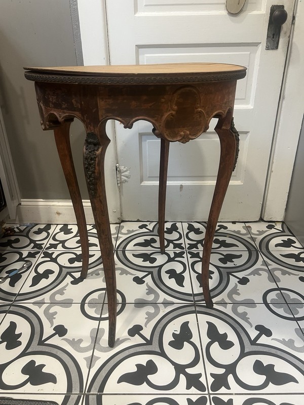 Antique Charles Stickley & Brandt Mission Arts Crafts Side Table 30” x 22” As Is