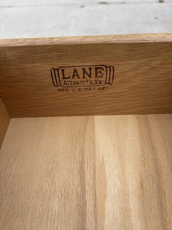 Beautiful Vintage Lane Acclaim End Table With Drawer. 28“ X 28“. ￼ gallery