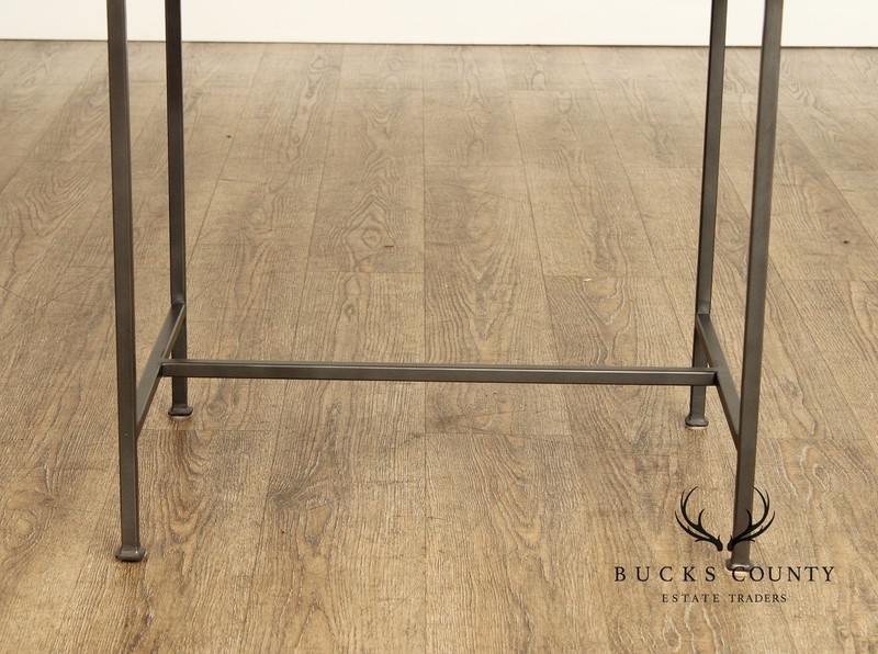 Industrial Style 'Simien' Iron End Table gallery