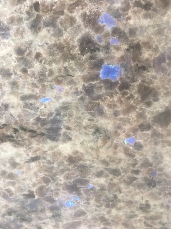 MID CENTURY volga BLUE GRANITE TABLE post 1950 gallery
