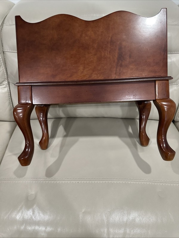 Bombay Mahogany Magazine Rack /Magazine Stand Excellent Condition 9”Wx19”Lx19”H gallery