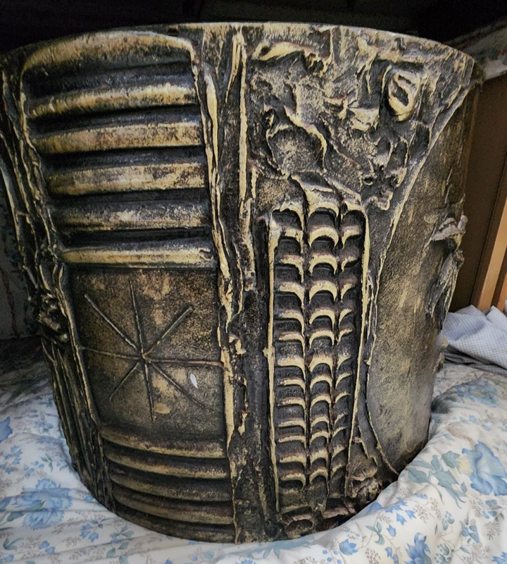 Adrian Pearsall Goop Brutalist drum table Mid Century gallery