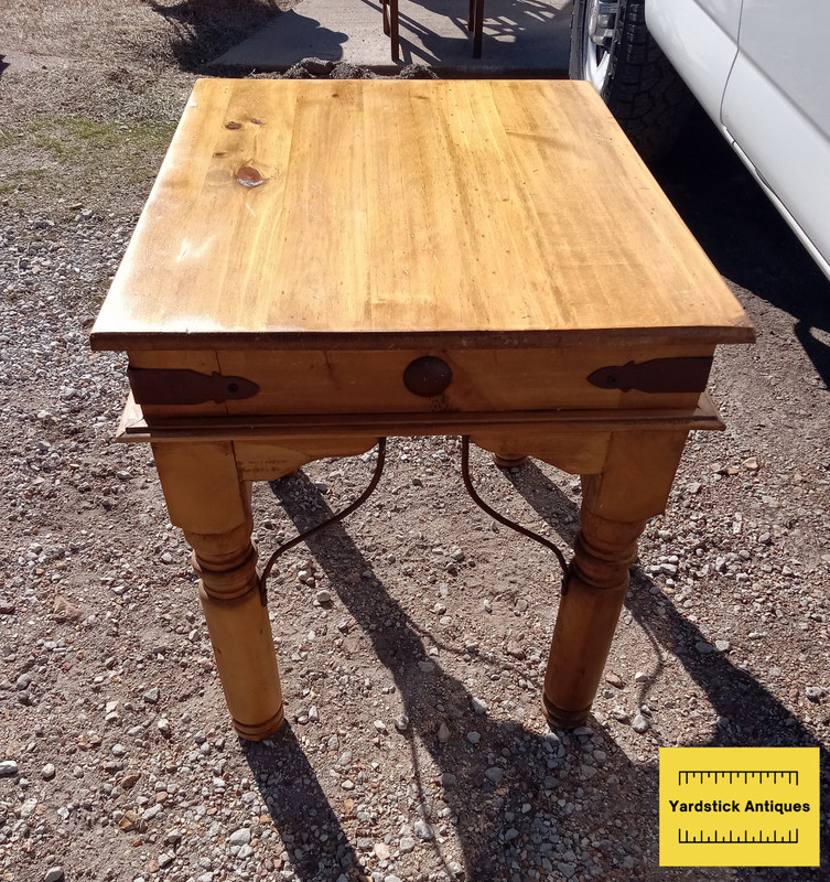 Pine Rustic End Table / Side Table (ET232) gallery